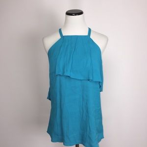 Skies are blue stitch fix calito ruffle detail top